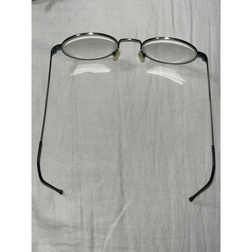 Marcolin Mod 6156 Eyeglass Frame Multicolor And Gold Metal Round  52-17-135